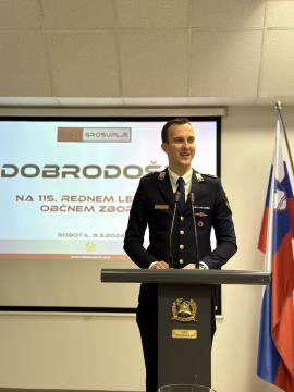 Predsednik Janez Kavšek je podal Program dela in finančni načrt za leto 2024